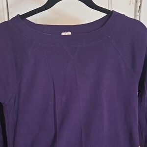 J. Crew Purple Women's Sweatshirt